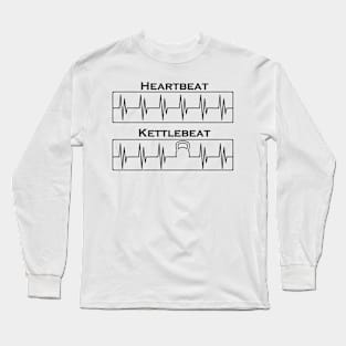 Heartbeat vs Kettlebeat Long Sleeve T-Shirt